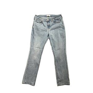 Denizen from Levi's Mid-Rise Slim Women's Jeans Size 16M (31.5x28) Light Blue